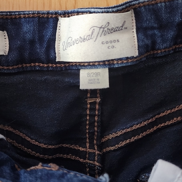 Universal Thread Blue Skinny Jeans Classic Denim - Picture 3 of 3